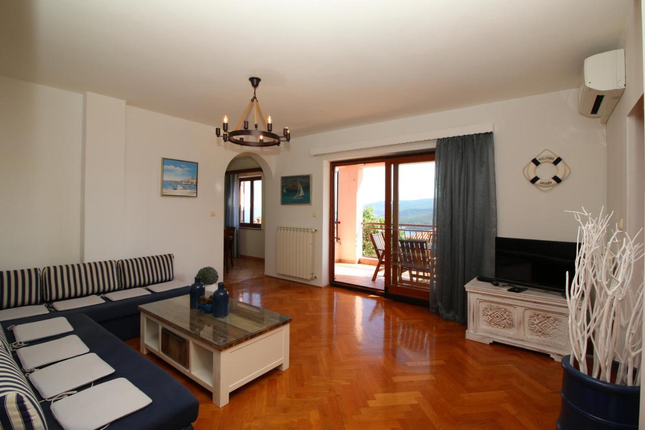 Apartment Rabac 7429A Eksteriør billede
